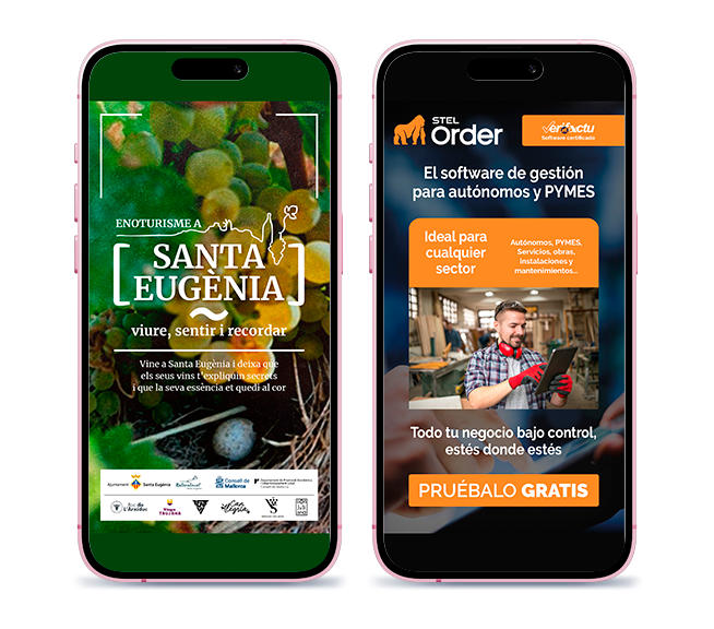 Ejemplo de publicidad con El Correo Gallego